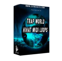 Trap World Hihat Midi Loops