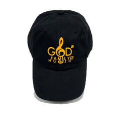 Black / Gold GFM Logo Dad Hat