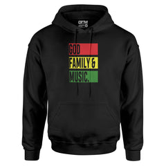 GFM Bold-Red/Yellow/Green Limited Edition Hoodie