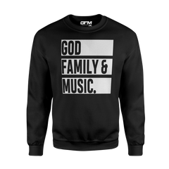 Bold GFM Sweatshirt - Black